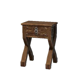 Boreal Wood Bedside Table icon (© Keen Games)