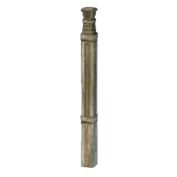 Carved Tropical Wood Fence Pole icon (© Keen Games)