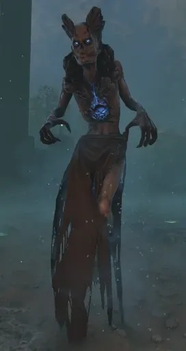 Fell Banshee portrait render: a flying Shroud-corrupted enemy (© Keen Games)
