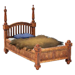 Ornate Wooden Bed icon (© Keen Games)