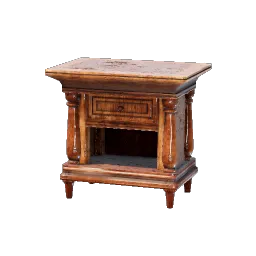 Polished Wooden Bedside Table icon (© Keen Games)