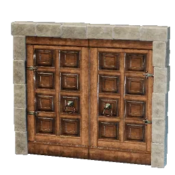 Polished Wooden Double Door icon (© Keen Games)