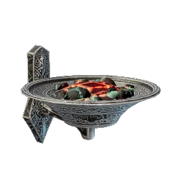 Small Wall Mounted Silver Lamp icon (© Keen Games)