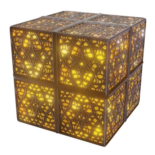 Yellow Luminescent Block icon (© Keen Games)